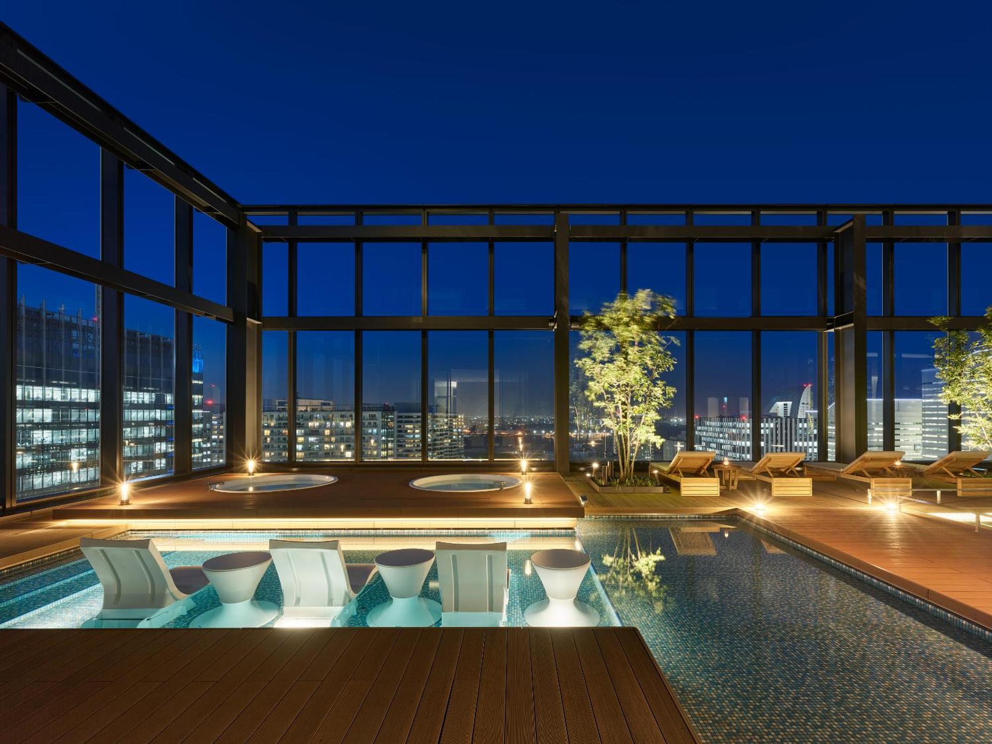 Mitsui Garden Hotel Yokohama Minatomirai Premier Exteriér fotografie The Sky Garden