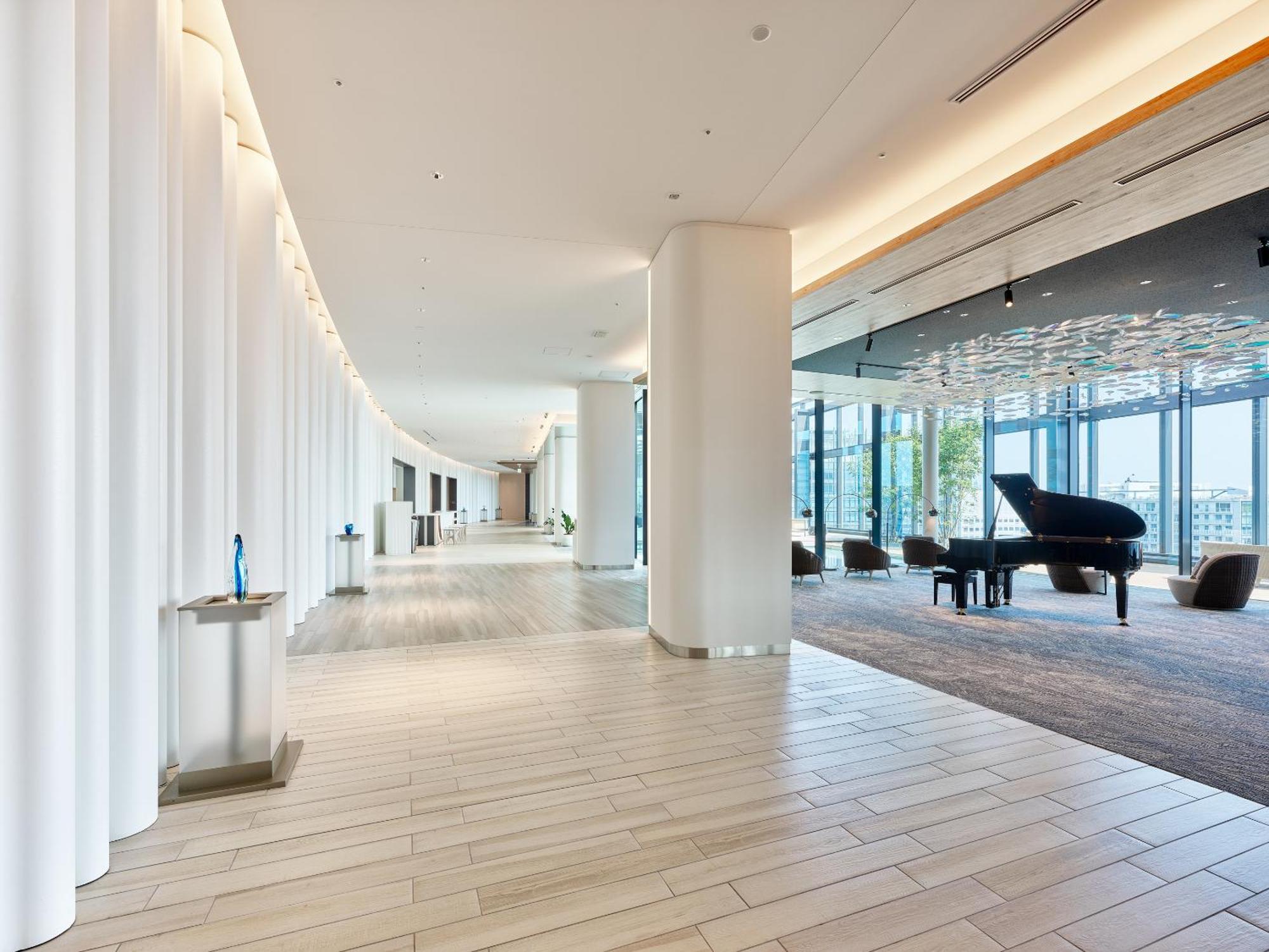 Mitsui Garden Hotel Yokohama Minatomirai Premier Exteriér fotografie The lobby