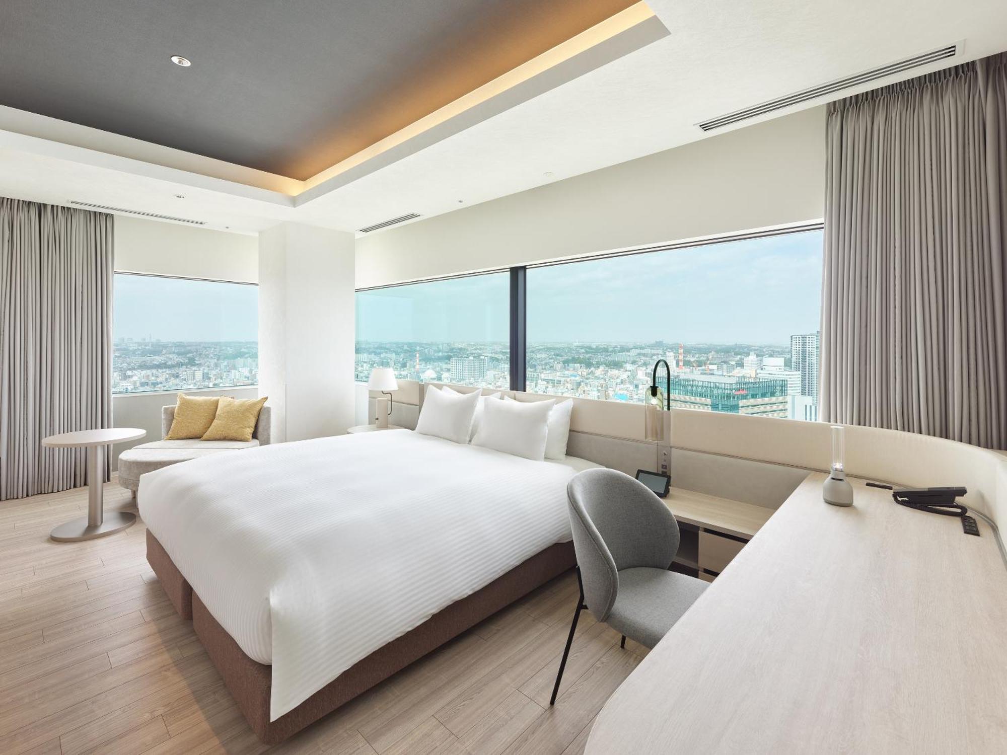 Mitsui Garden Hotel Yokohama Minatomirai Premier Exteriér fotografie Deluxe Ocean View